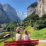 Staubbach Beautiful Waterfall Lauterbrunnen