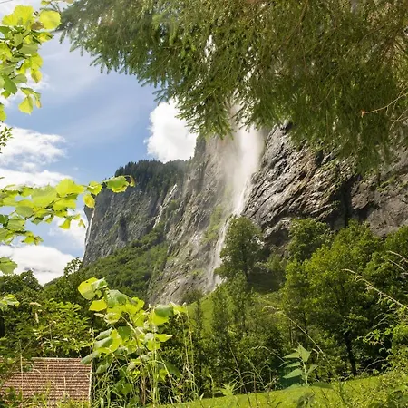 Staubbach Beautiful Waterfall * لوتربرونن