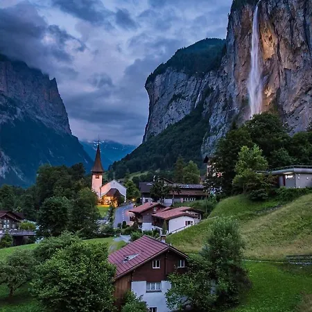 Staubbach Beautiful Waterfall Apartment *