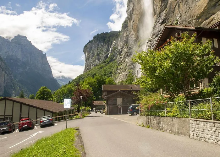 Staubbach Beautiful Waterfall