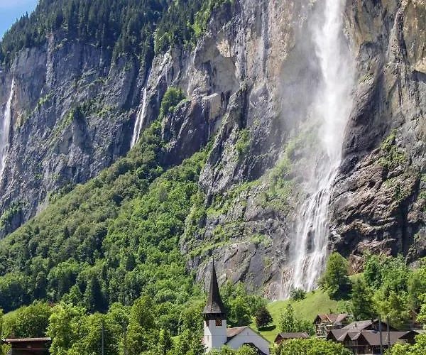 Staubbach Beautiful Waterfall