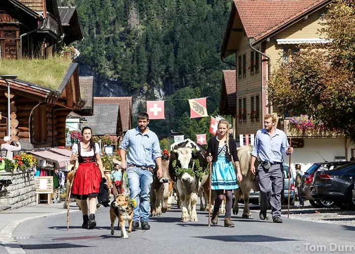 Staubbach Beautiful Waterfall Apartmán Lauterbrunnen